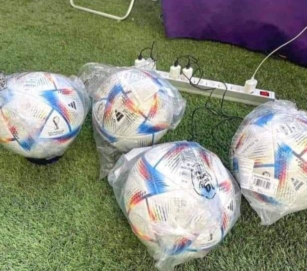 QATAR 2022 Al Rhila, World Cup Ball Has Inbuilt GPS Truth Live Int'l